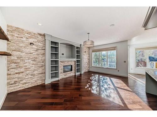 114 Sage Meadows Way Nw, Calgary, AB - Indoor Photo Showing Other Room With Fireplace