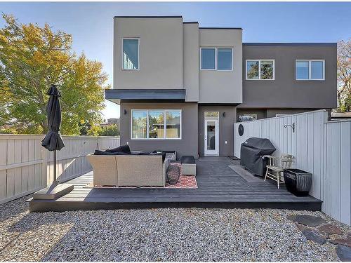 4502 20 Avenue Nw, Calgary, AB - Outdoor With Deck Patio Veranda