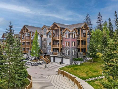 204-155 Crossbow Place, Canmore, AB - Outdoor With Facade