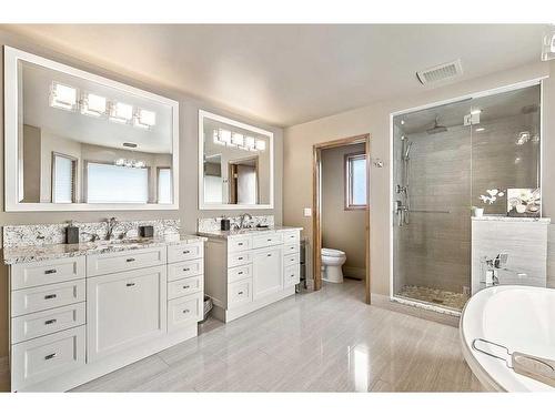 12940 Candle Crescent Sw, Calgary, AB - Indoor Photo Showing Bathroom