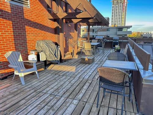 504-626 15 Avenue Sw, Calgary, AB - Outdoor With Deck Patio Veranda With Exterior