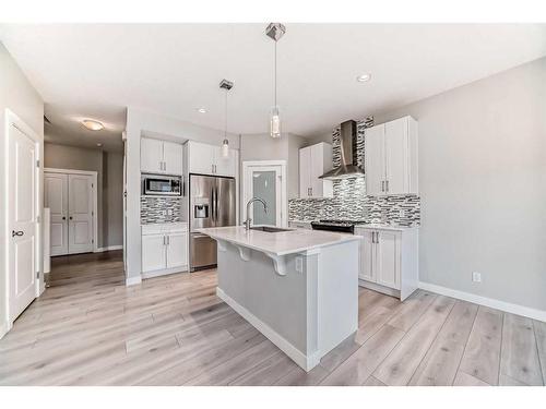 48 Nolanhurst Crescent Nw, Calgary, AB - Indoor Photo Showing Kitchen With Upgraded Kitchen