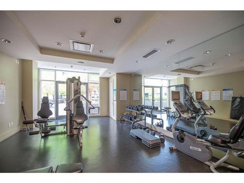 2303-1118 12 Avenue Sw, Calgary, AB - Indoor Photo Showing Gym Room