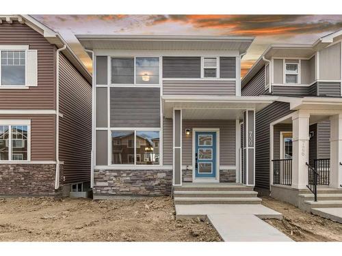 730 Bayview Hill Sw, Airdrie, AB - Outdoor With Facade