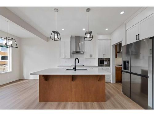 41 Corner Glen Road Ne, Calgary, AB - Indoor Photo Showing Kitchen With Upgraded Kitchen