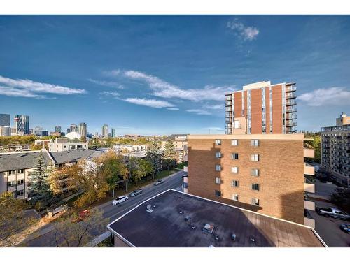 7D-133 25 Avenue Sw, Calgary, AB - Outdoor With Balcony With View