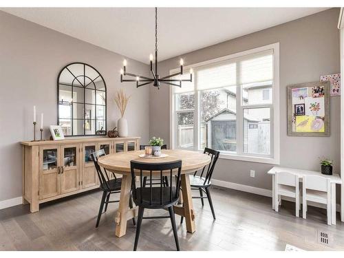 1029 Brightoncrest Common Se, Calgary, AB - Indoor Photo Showing Dining Room