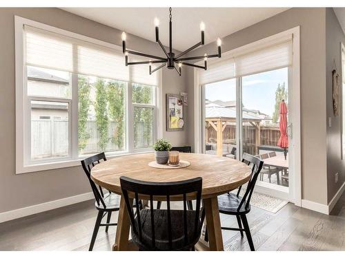 1029 Brightoncrest Common Se, Calgary, AB - Indoor Photo Showing Dining Room