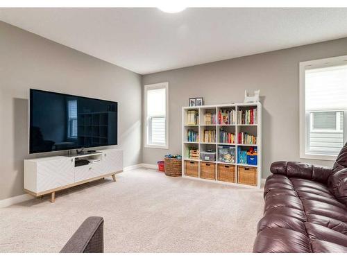 1029 Brightoncrest Common Se, Calgary, AB - Indoor Photo Showing Living Room