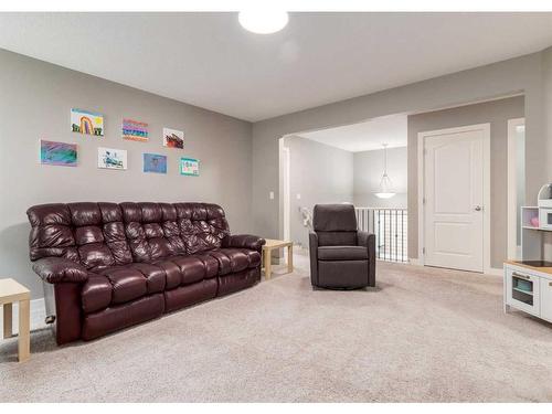 1029 Brightoncrest Common Se, Calgary, AB - Indoor Photo Showing Living Room