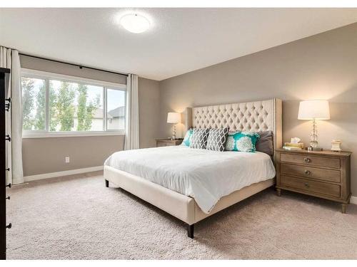 1029 Brightoncrest Common Se, Calgary, AB - Indoor Photo Showing Bedroom