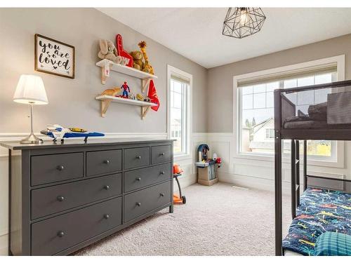 1029 Brightoncrest Common Se, Calgary, AB - Indoor Photo Showing Bedroom