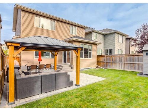 1029 Brightoncrest Common Se, Calgary, AB - Outdoor With Deck Patio Veranda With Exterior