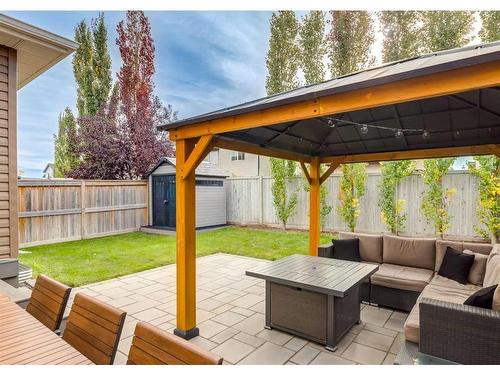 1029 Brightoncrest Common Se, Calgary, AB - Outdoor With Deck Patio Veranda With Exterior