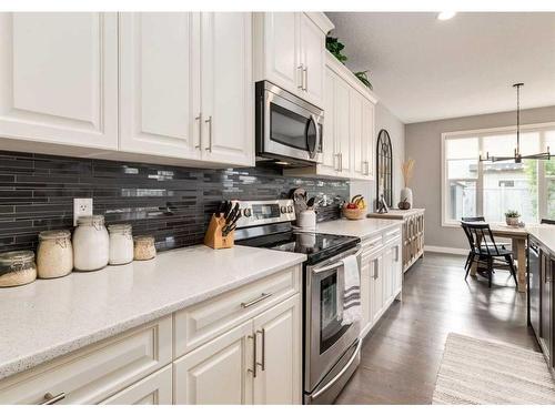 1029 Brightoncrest Common Se, Calgary, AB - Indoor Photo Showing Kitchen With Upgraded Kitchen