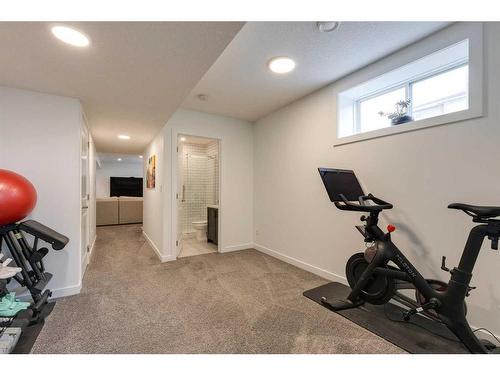 2201 31 Street Sw, Calgary, AB - Indoor Photo Showing Gym Room