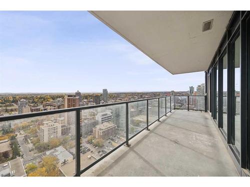 2702-1010 6 Street Sw, Calgary, AB - Outdoor With Balcony With View With Exterior