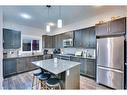 389 Midtown Gate Sw, Airdrie, AB  - Indoor Photo Showing Kitchen With Upgraded Kitchen 