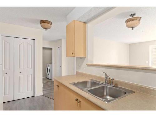 1117-2395 Eversyde Avenue Sw, Calgary, AB - Indoor Photo Showing Kitchen With Double Sink