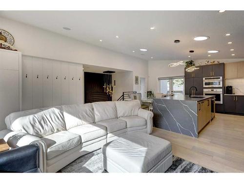 131 Mapleburn Drive Se, Calgary, AB - Indoor Photo Showing Living Room