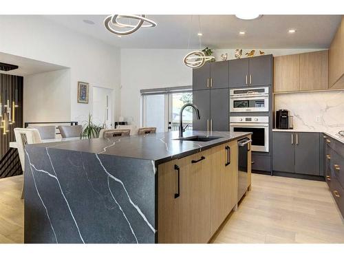 131 Mapleburn Drive Se, Calgary, AB - Indoor Photo Showing Kitchen With Upgraded Kitchen