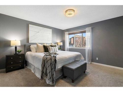 38 Sage Valley Manor Nw, Calgary, AB - Indoor Photo Showing Bedroom