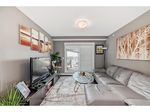 2411-240 Skyview Ranch Road Ne, Calgary, AB - Indoor Photo Showing Living Room