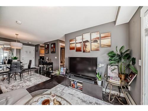 2411-240 Skyview Ranch Road Ne, Calgary, AB - Indoor Photo Showing Living Room