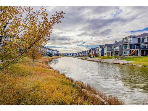 479 Canals Crossing, Airdrie, AB - Outdoor With Body Of Water With View