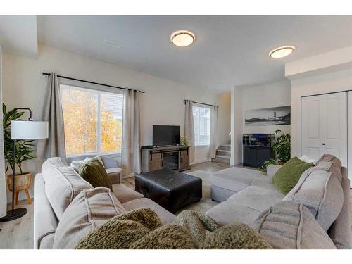 479 Canals Crossing, Airdrie, AB - Indoor Photo Showing Living Room