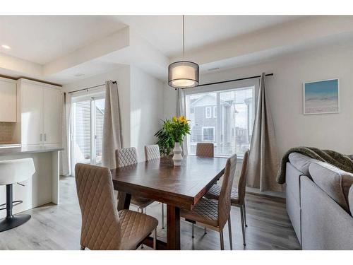 479 Canals Crossing, Airdrie, AB - Indoor Photo Showing Dining Room