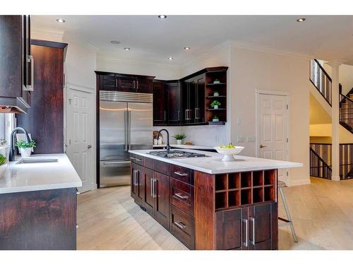 2407 27 Street Sw, Calgary, AB - Indoor Photo Showing Kitchen With Upgraded Kitchen