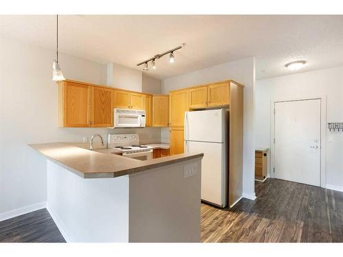 205-1414 17 Street Se, Calgary, AB - Indoor Photo Showing Kitchen