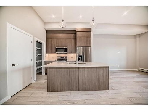 3119-60 Skyview Ranch Road Ne, Calgary, AB - Indoor Photo Showing Kitchen With Stainless Steel Kitchen