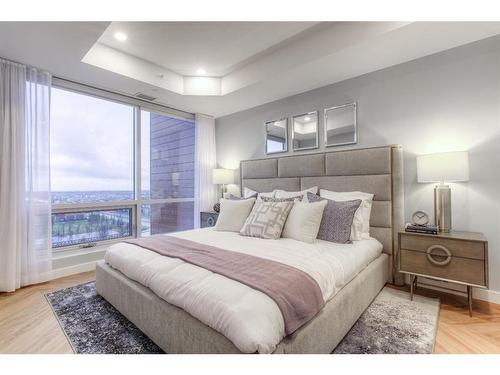 506-8505 Broadcast Avenue Sw, Calgary, AB - Indoor Photo Showing Bedroom