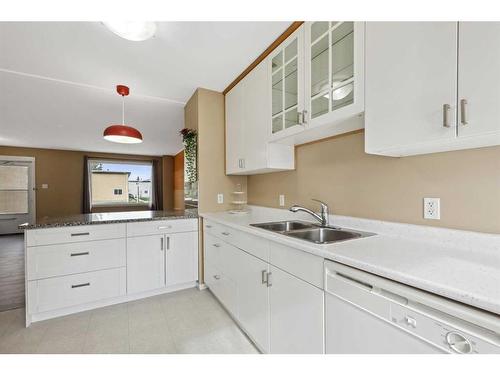 157-2211 19 Street Ne, Calgary, AB - Indoor Photo Showing Kitchen With Double Sink