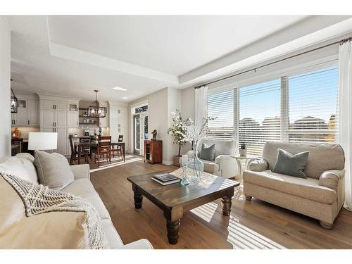 87 Cranbrook Way Se, Calgary, AB - Indoor Photo Showing Living Room