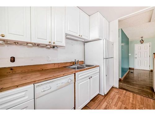 268 Acadia Drive Se, Calgary, AB - Indoor Photo Showing Kitchen With Double Sink