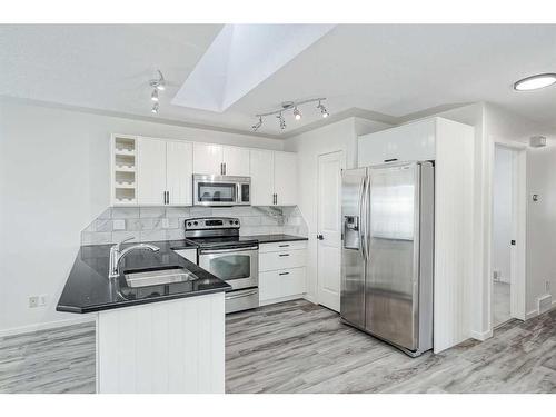 80 Douglas Ridge Circle Se, Calgary, AB - Indoor Photo Showing Kitchen With Stainless Steel Kitchen With Double Sink With Upgraded Kitchen