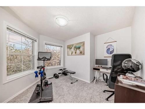 434 Mt Douglas Place Se, Calgary, AB - Indoor Photo Showing Gym Room