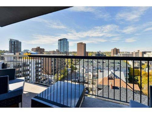 804-1213 13 Avenue Sw, Calgary, AB - Outdoor With Balcony With View