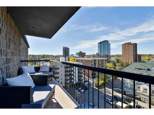 804-1213 13 Avenue Sw, Calgary, AB - Outdoor With Balcony With Exterior