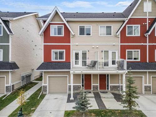 110-32 Red Embers Parade Ne, Calgary, AB - Outdoor With Balcony With Facade