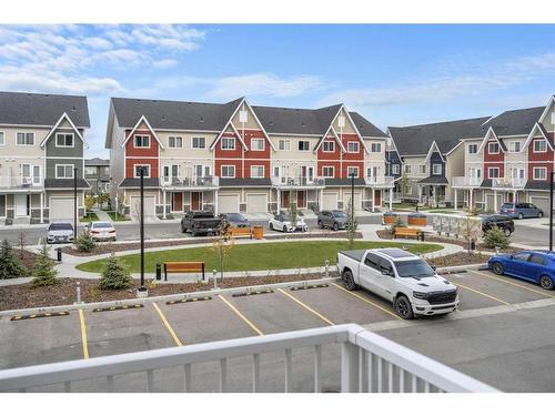 110-32 Red Embers Parade Ne, Calgary, AB - Outdoor With Balcony With Facade