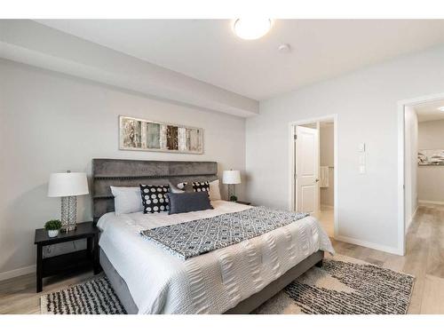 2202-19489 Main Street Se, Calgary, AB - Indoor Photo Showing Bedroom