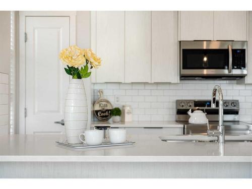 2202-19489 Main Street Se, Calgary, AB - Indoor Photo Showing Kitchen With Upgraded Kitchen