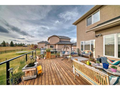 122 Montenaro Crescent, Rural Rocky View County, AB - Outdoor With Deck Patio Veranda With Exterior