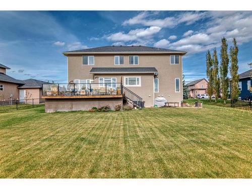 122 Montenaro Crescent, Rural Rocky View County, AB - Outdoor With Deck Patio Veranda