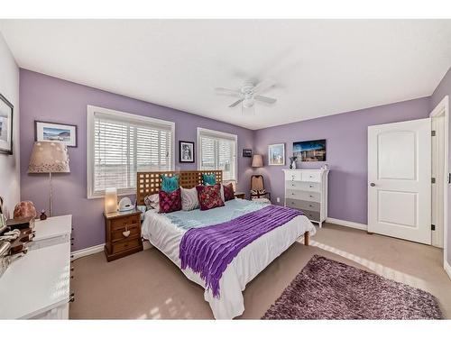 122 Montenaro Crescent, Rural Rocky View County, AB - Indoor Photo Showing Bedroom