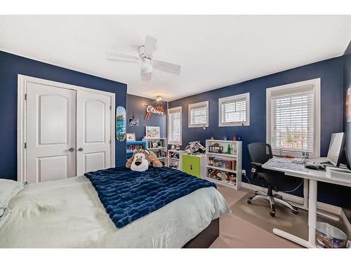 122 Montenaro Crescent, Rural Rocky View County, AB - Indoor Photo Showing Bedroom